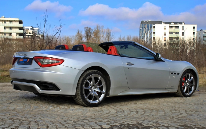 Maserati GranCabrio cena 249900 przebieg: 59900, rok produkcji 2014 z Kowalewo Pomorskie małe 232